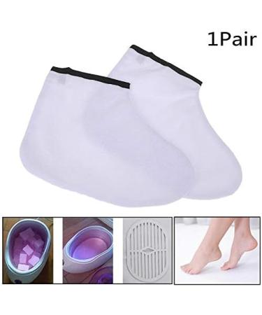 Xilinshop Spa Socken 1pair - Paraffin Wachs Schutz Handschuhe f r Fußpflege Hautfeuchtigkeit & Peeling Whitening Fußmaske - Buy Online on GoSupps.com