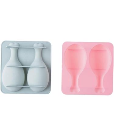 MAGICLULU 4 Pcs Sugar Mold DIY Chocolate Fondant Silicone Cake Mold for Home Pudding Mold Mold Silcone Molds Demould Silicone Candy Mold Silicone Molds DIY Baking Molds Fudge Drumstick 15.8*14.9CM x2pcs - Buy Online on GoSupps.com