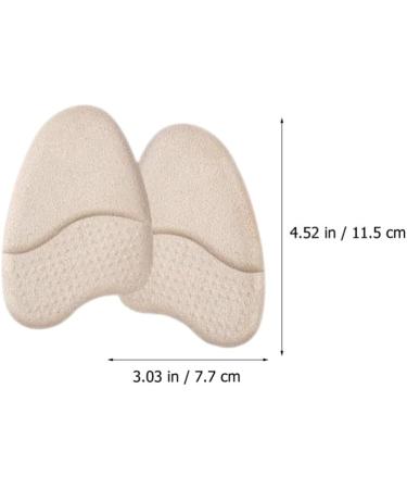 Shop 3 Pairs Nonslip Foot Pad Inserts for High Heels | Self-Adhesive Metatarsal & Forefoot Pads - Ideal Foot Supplies for Comfort and Stability - Buy Online on GoSupps.com