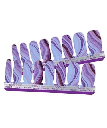 Color Street Ultraviolet Agate Nail Polish Strips - Limited Edition - Buy Online on GoSupps.com
