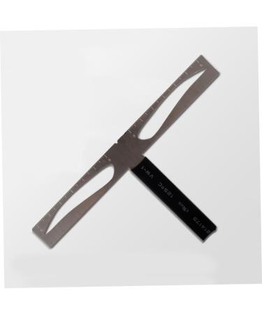 eyebrow drawing tool brow stencils three-point eyebrow ruler eyebrow ruler stencil suite With box - Buy Online on GoSupps.com