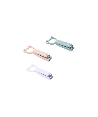 OUSIKA Nail Clippers 1PC Nail Scissor Nail Clipper Holder Creative New Multifunctional Cute Nail Clipper Holder Nails