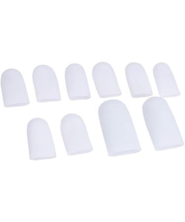 LIOOBO 20pcs Toe Corn Sleeve & Gel Protectors - Silicone Toe Caps for Pain Relief & Comfort | International Shipping Available - Buy Online on GoSupps.com