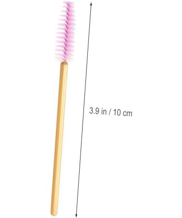 FOMIYES Lash Comb 100 Pcs makeup mascara nylon eyelash brush color mascara disposable makeup colored mascara 50 Pcsx2pcs Pinkx2pcs - Buy Online on GoSupps.com