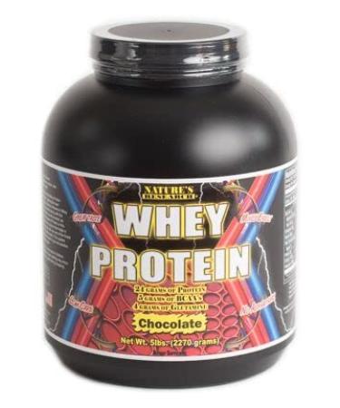 Natures Reasearch Vanilla Protein 1000% Whey Powder 5 lbs 75 sevings