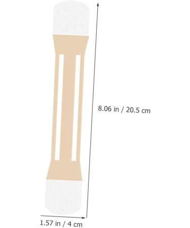 VINTORKY 4pcs Neck Lift Stickers Makeup Neck Tape Neck Tightening Tapes Patch Swan Neck Rubber 20.5x4cm As Shown - Buy Online on GoSupps.com
