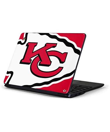 Skinit Decal Laptop Skin Compatible with Samsung Chromebook 3 11.6in 500c13-k01 - Officially Licensed NFL Kansas City Chiefs Large Logo Design