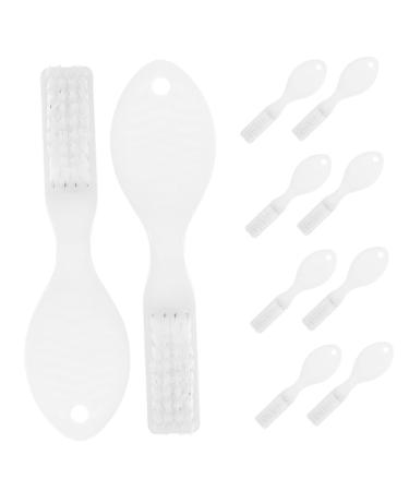 Doitool 20st prison toothbrush children's toothbrush toothbrush treat teeth accessories dental accessories small toothbrushes prison brush detergent household white nylon travel