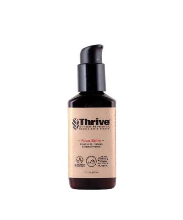 THRIVE Natural Face Moisturizer   Non-Greasy Soothing Facial Moisturizer Lotion for Men & Women Made in USA with Natural & Organic Ingredients Keep Skin Hydrated & Help Irritation as After Shave  2 Oz Original Scented 2 ...
