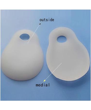 DEAVER Silicone Gel Bunion Toe Separator - Hallux Valgus Corrector & Straightener for Unisex Foot Care - 1 Pair - Buy Online on GoSupps.com