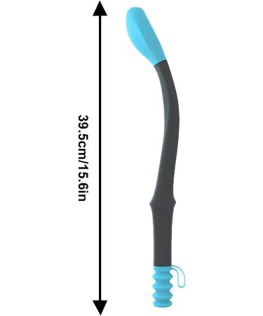 Helper Self Wiping Aid - Toilet Hygiene Tool for Comfortable & Effective Wiping | Premium Toilet Aid in Blue - Buy Online on GoSupps.com