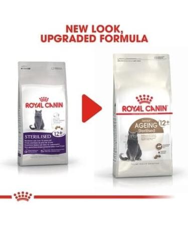 Royal Canin Senior Ageing Sterilised 12+ Adult Dry Cat Food 4kg 4 kg (Pack of 1) - Buy Online on GoSupps.com