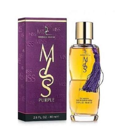MISS PURPLE BY DORALL COLLECTION PERFUME FOR WOMEN 3.3 OZ / 100 ML EAU DE PARFUM SPRAY