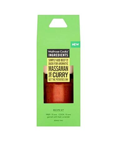 Waitrose Cooks Ingredients Massaman Thai Curry Meal Pack 200g