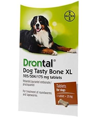Drontal Plus XL Flavour Wormer Single tablet - Buy Online on GoSupps.com