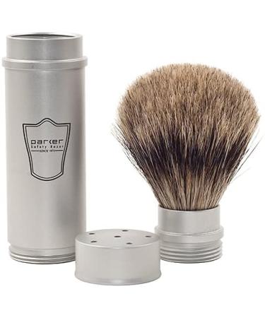 Buy Parker Travel Shaving Set | Dopp Bag Razor Brush & Soap for Perfect Grooming Worldwide - Buy Online on GoSupps.com