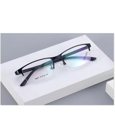 Zhuyiqz Semi-Frame Reading Glasses | Anti-UV & Blue Light Protection | New +300 Presbyopia Glasses - Blue Color - Buy Online on GoSupps.com