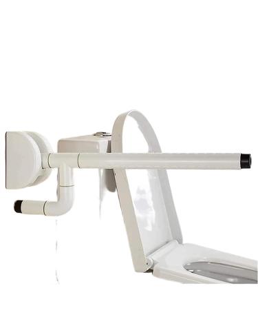 Grab Bars Armrest 23.6 Inch Toilet Handrail Flip-Up with Non Slip Textured Grip Wall Mounted Stainless Steel Handle Rail