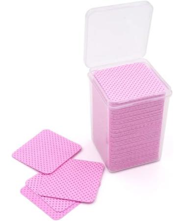 Eyelash Glue Wipes 800 Pieces Non-Woven Fabric Eyelash Extension Glue Cleaner Glue Wiping Cloth Lint Free Wipes Removal Pads Tool for Nail Polish Bottle Home Salon - Buy Online on GoSupps.com