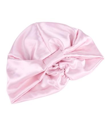 Silk Sleeping Hat for Women Soft Hair Wrap Natural Night Cap Silk Hair Wrap for Sleeping for Women or Girls with Naturally Curly Hair to use While Sleeping