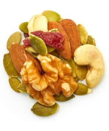 Yupik Organic Protein Boost Mix Cashews Walnuts Almonds Cranberries & Pumpkin Seeds 1 Kg 1 kg (Pack of 1) - Buy Online on GoSupps.com