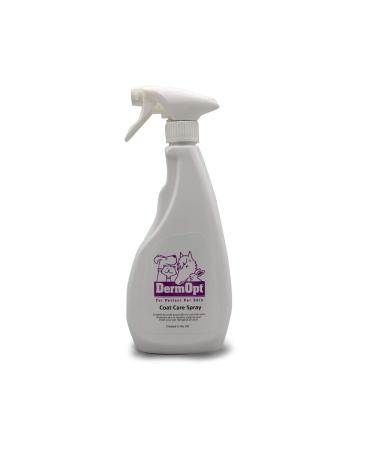 DermOpt Coat Care Spray and Skin Conditioner for Dogs Soothes Itching (500ml) 500 ml (Pack of 1)