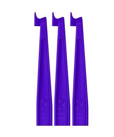 2 in 1 Outie Tool Aligner Remover for Invisible Braces | Easily and Safely Removes Top & Bottom Trays | 60 Count (Midnight Singles) - Buy Online on GoSupps.com