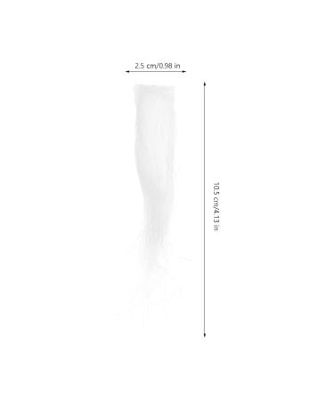 White Eyebrows Facial Hair for Cosplay | Christmas Masquerade Costume Props | International Shipping Available - Buy Online on GoSupps.com