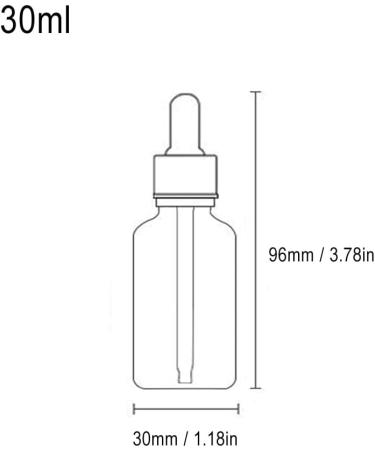 5Pcs Transparent Dropper Bottle 30ML Plastic Eye Dropper Bottles for Essential Oil Pipette Refillable - with Measured Pipette Funnel and Labels (Black + Gold Cap) 30ml Black + Gold Cap - Buy Online on GoSupps.com