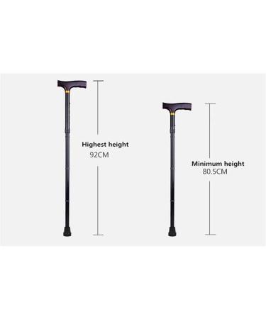 Telescopic Non Slip Crutches Crutches Adjustable Walking Crutches Folding Walking Stick Walking Stick with Adjustable Portable Walking Stick for Men/Women Mobility Aid 80.5-92cm Adjustable for Arthrit - Buy Online on GoSupps.com