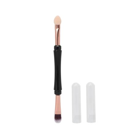 Verdant Touch Beauty Tool Professional Eye Shadow Brush Double Ended Eye Make Up Sponge Head Brush Portable Dual Ended Eyeshadow Brush for Beginners Makeup Artists