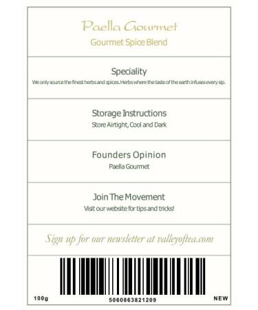Organic Paella Spice Mix | Gourmet Spice Blend for Authentic Paella - Buy Online on GoSupps.com