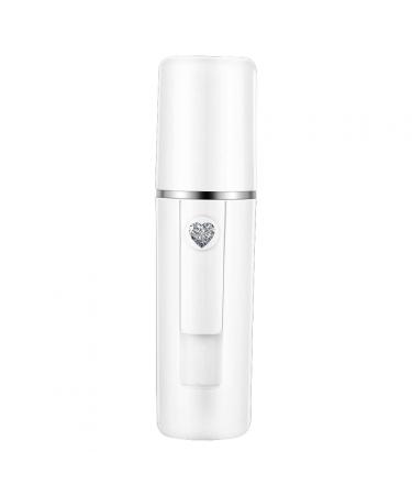 Nano Facial Spray 20ml USB Portable Nano Mist Spray Atomization Mister Face Facial Moisturizing Mist Sprayer with ABS Material for Women Girl Daily Makeup for Indoor or Outdoor
