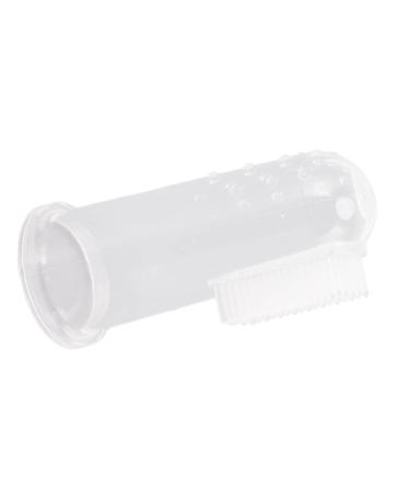 Buy Toddler Finger Toothbrush - Soft Bristles BPA-Free Safe & Colorful (White Blue Pink) - Perfect for Teeth Training - Buy Online on GoSupps.com