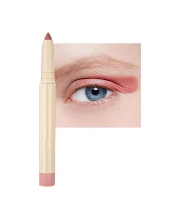 Pearlescent Eyeshadow Pencil Stick Lasting Glitter Shimmer Eye Shadow Pen Eyeliner Stick Eyes Make Up Tools Waterproof 22 Colors (Color : NO.1)