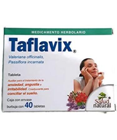 TAFLAVIX 40 Tablets for Anxiety, Stress, Irritability, and Insomnia Relief - Buy Online on GoSupps.com