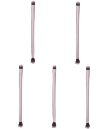 FOYTOKI 5pcs Double Ended Cosmetic Blending Eyeshadow Brush Double Sided Eyeshadow Brush Eyebrow Brush - Buy Online on GoSupps.com