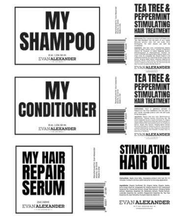 Evan Alexander Grooming MY Hair Repair System for Men - Shampoo Conditioner & Growth Oil - Nourish Scalp & Boost Hair Growth - Buy Online on GoSupps.com