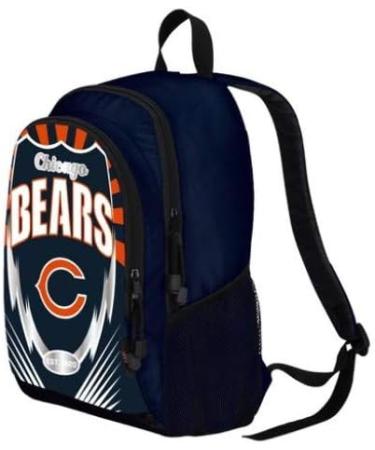 Chicago Bears Kids Sports Backpack | Officially Licensed Lightning Design - Buy Online on GoSupps.com