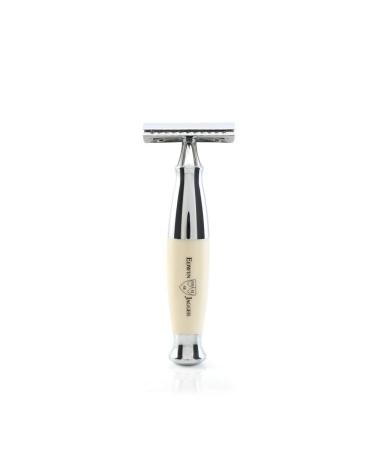 Edwin Jagger Chrome DE Safety Razor- Diffusion 36 Series (Imitation Ivory)