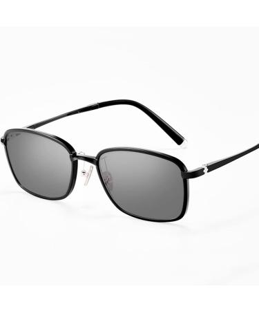 Xuan photochrome reading glasses progressive multifocal reading glasses Blue light filter glasses Self -tinting sunglasses for men (size: 2.0)