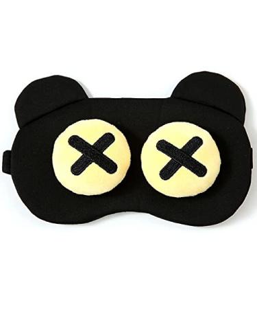 2 Pieces Funny Eye Masks for Sleeping Sleep Eye Cover for Kids 100% Blackout Sleep Masks Kids Boys and Girls with Adjustable Strap Kids Sleeping Masks for Night Sleeping/Travel/Nap. Xx