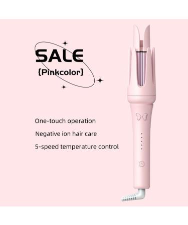 Buy Stylo Automatic Curling Iron 0.5mm Barrel for Men & Women - Pink | International Shipping Available - Buy Online on GoSupps.com