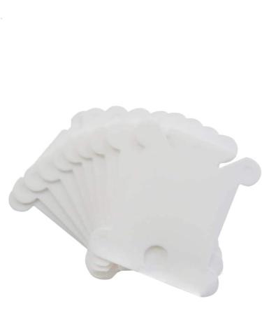 300-Piece Plastic Floss Bobbins for Cross Stitch and Sewing Storage - Buy Online on GoSupps.com