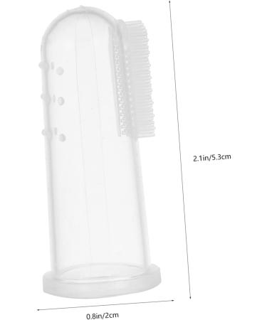 Tovinanna 3-Piece Silicone Milk Toothbrush Set | Toddler & Children Finger Toothbrushes for Effective Oral Care - Buy Online on GoSupps.com