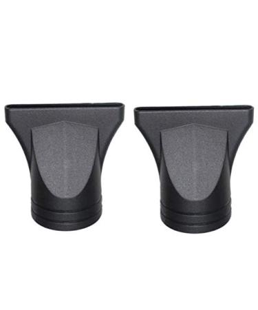 DNHCLL Pack of 2 Black Professional Plastic Hair Dryer Diffuser, Dryer Nozzle Wide Design Plastic Hair Dryer Nozzle Replacement Blow Flat Hairdressing Salon Styling Tool - Buy Online on GoSupps.com