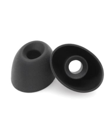 Eartune Fidelity U Ellipse-Shape Silicone Tips - Made to Shape of Natural Human Ear Canal and Seal - HiFi IEM Accessory Medium | 3 Pairs