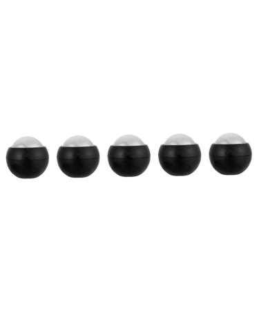 Healvian 5st Hand massage ball Yoga tools Cosmetician delivers professional massage ball made of stainless steel ice scooter ball ice roll Rillage point Cold steel fitness ice hockey ABS