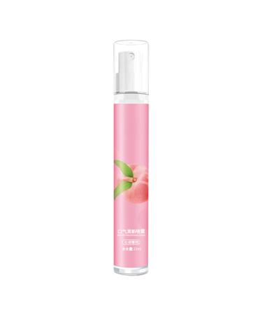 Iun's breathing freshness spray net refreshing mint peach taste against bad breath and smell 15ml e toothbrush (a one size) a unit size