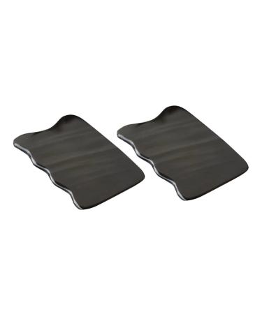 Lurrose 2st scratch board hornscabbing massage board Tools for the body guasha massage device.